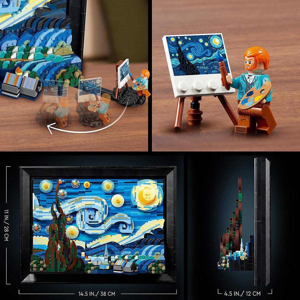 LEGO® Ideas 21333 Vincent van Gogh – Sternennacht
