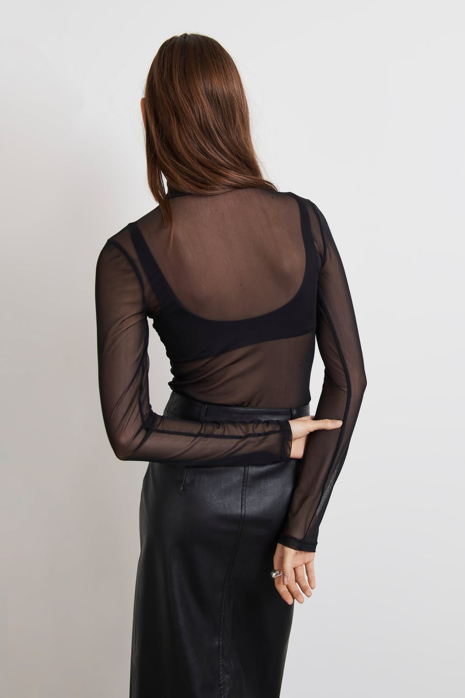 Jannice mesh top