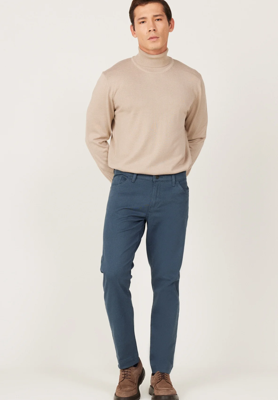 AC&CO / ALTINYILDIZ CLASSICS SLIM FIT CINCO BOLSILLOS - Pantalones