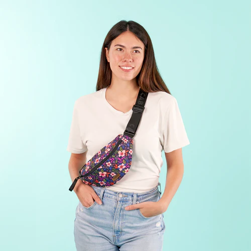 Sac banane Small Durban rose