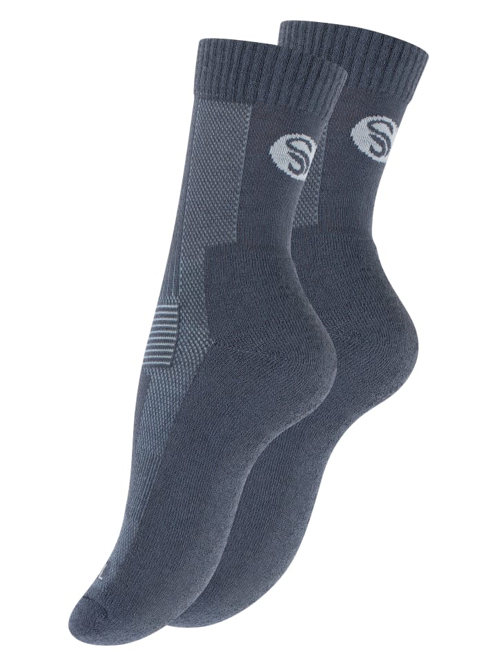 Stark Soul® Merino Outdoor Trekking Socken in grau günstig kaufen