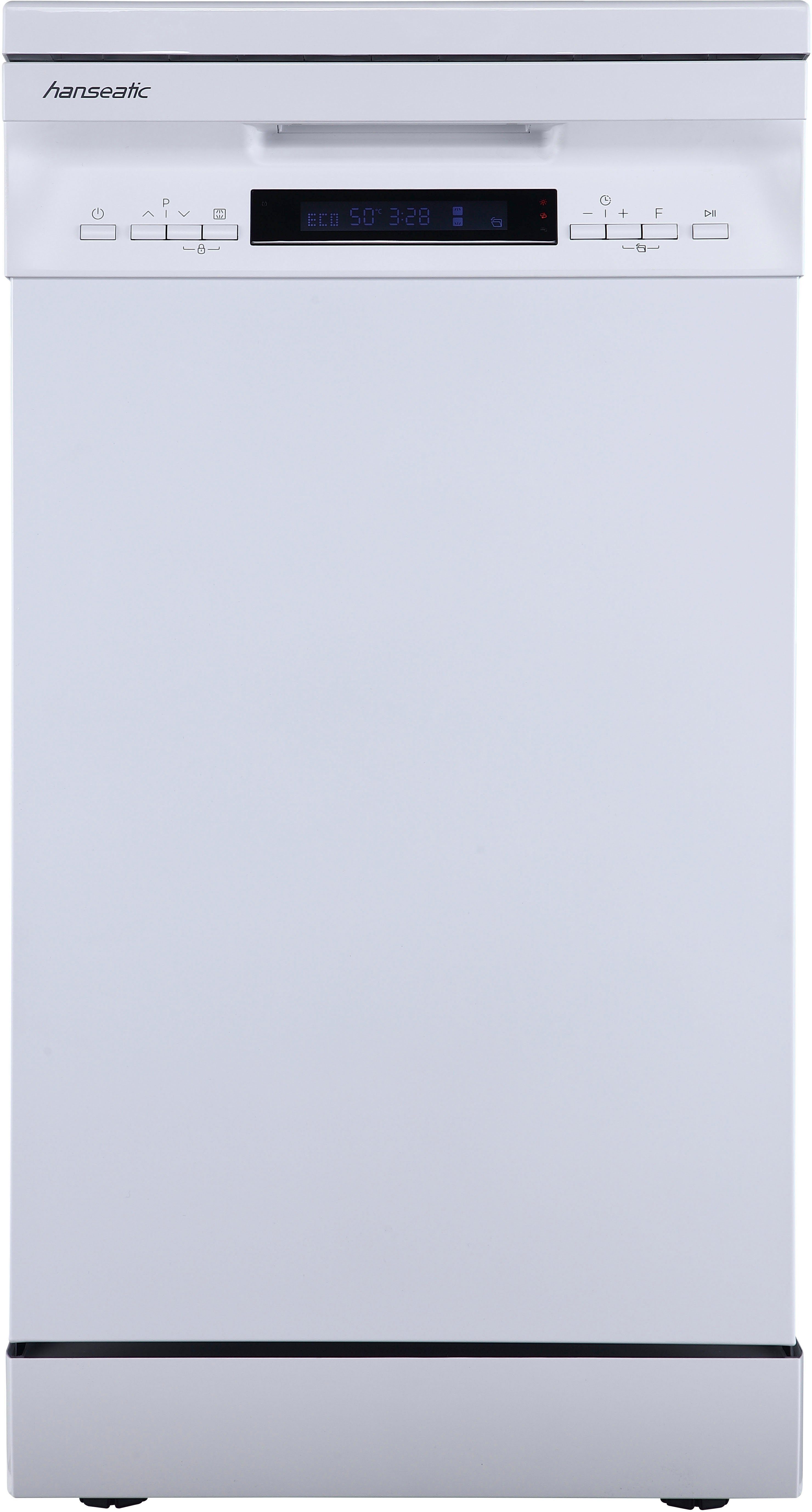 Hanseatic Standgeschirrspüler, HG4585C107636RW, 10 Maßgedecke