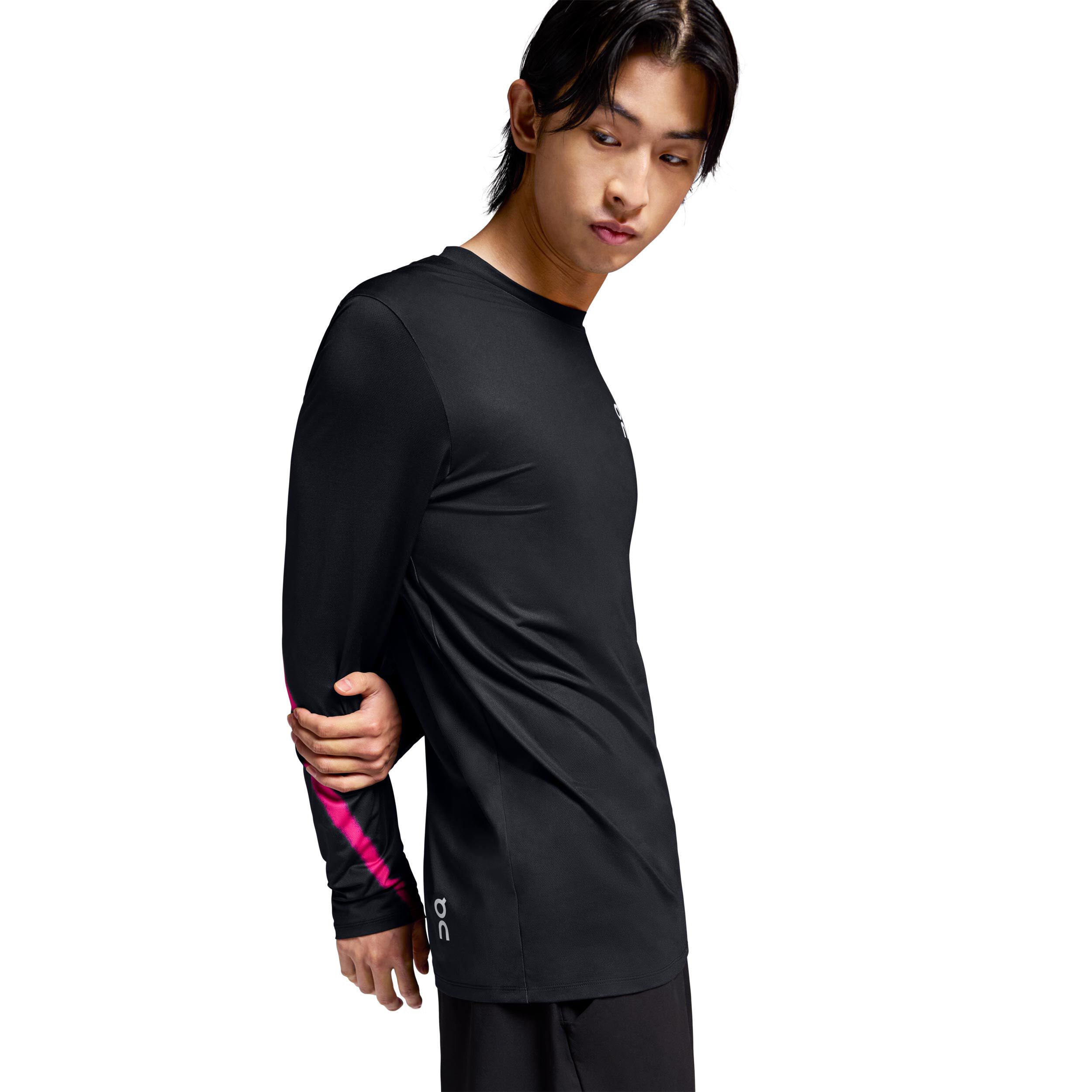 Court Longsleeve Herren - Schwarz