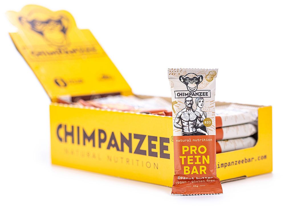 Chimpanzee Protein Bar Vegan 25x45g Box kaufen | Bike-Discount