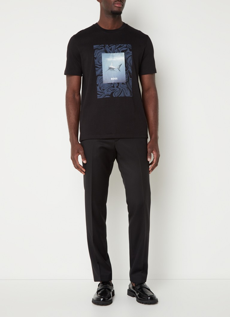Tricou cu imprimeu HUGO BOSS Te Tucan
