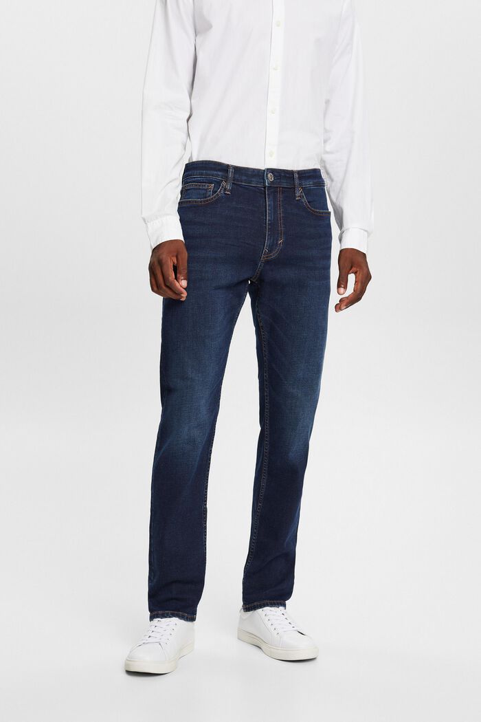 Schmale Jeans mit mittlerer Bundhöhe