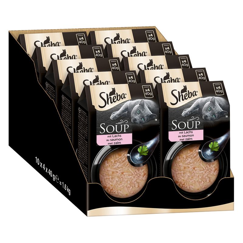 Sparpaket Sheba Classic Soup Frischebeutel 80 x 40 g | bitiba %