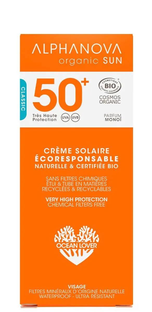 Alphanova Sun BIOKrem Αντιηλιακό SPF 50+