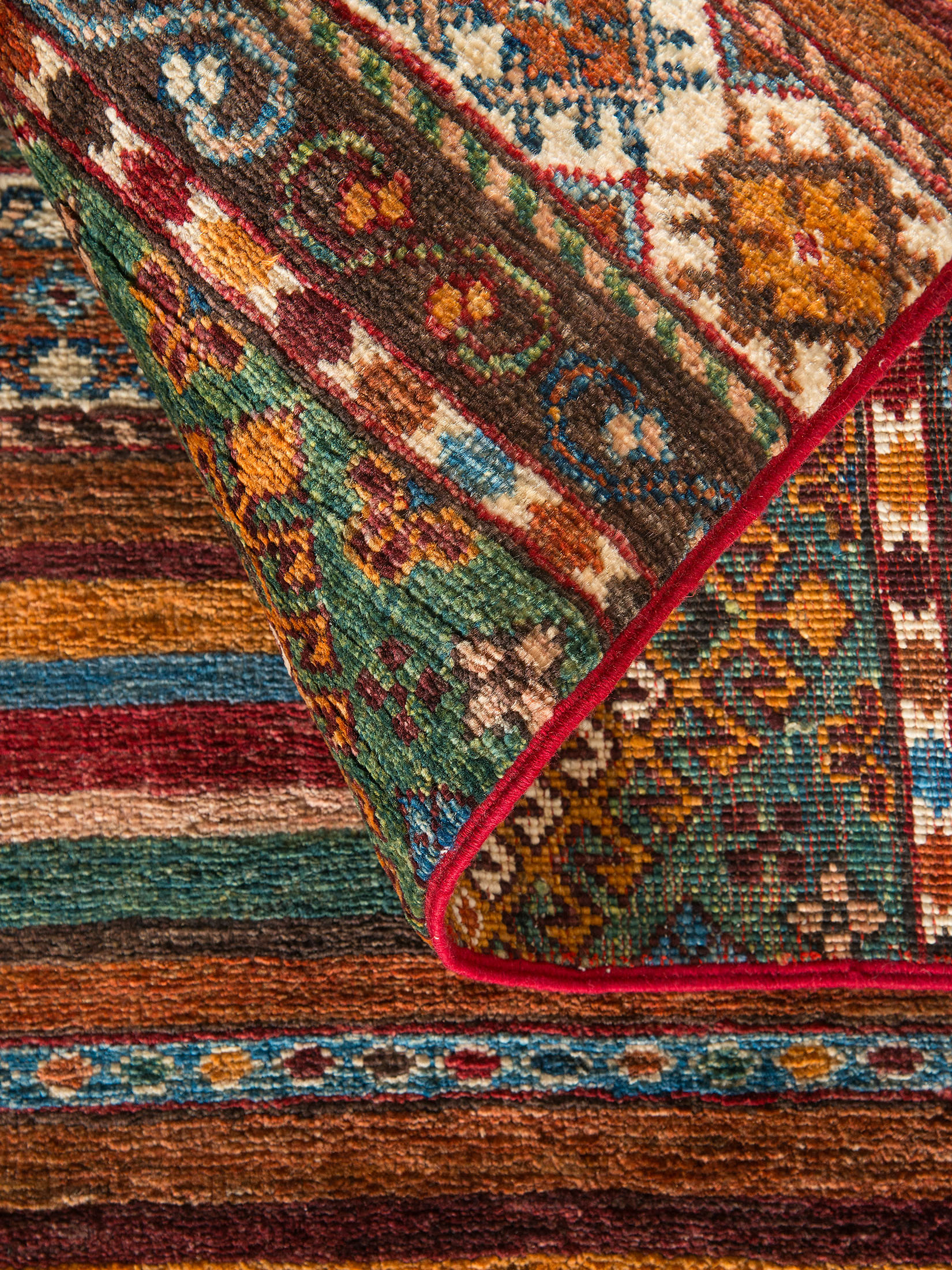 Chobi Schal ca. 82 x 124 cm, Unikat / Einzelstück
