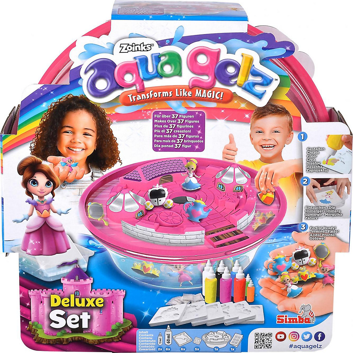Aqua Gelz Deluxe Prinzess, Schloss