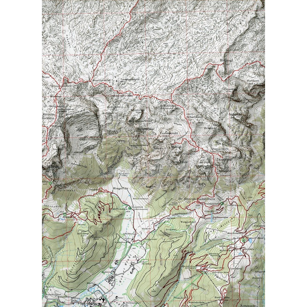 DAV Alpenvereinskarte 13 Tennengebirge 1 : 25 000 - Wanderkarte