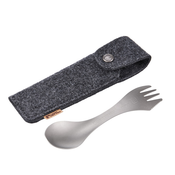 SPORK KIT TITANIUM - Campingbesteck