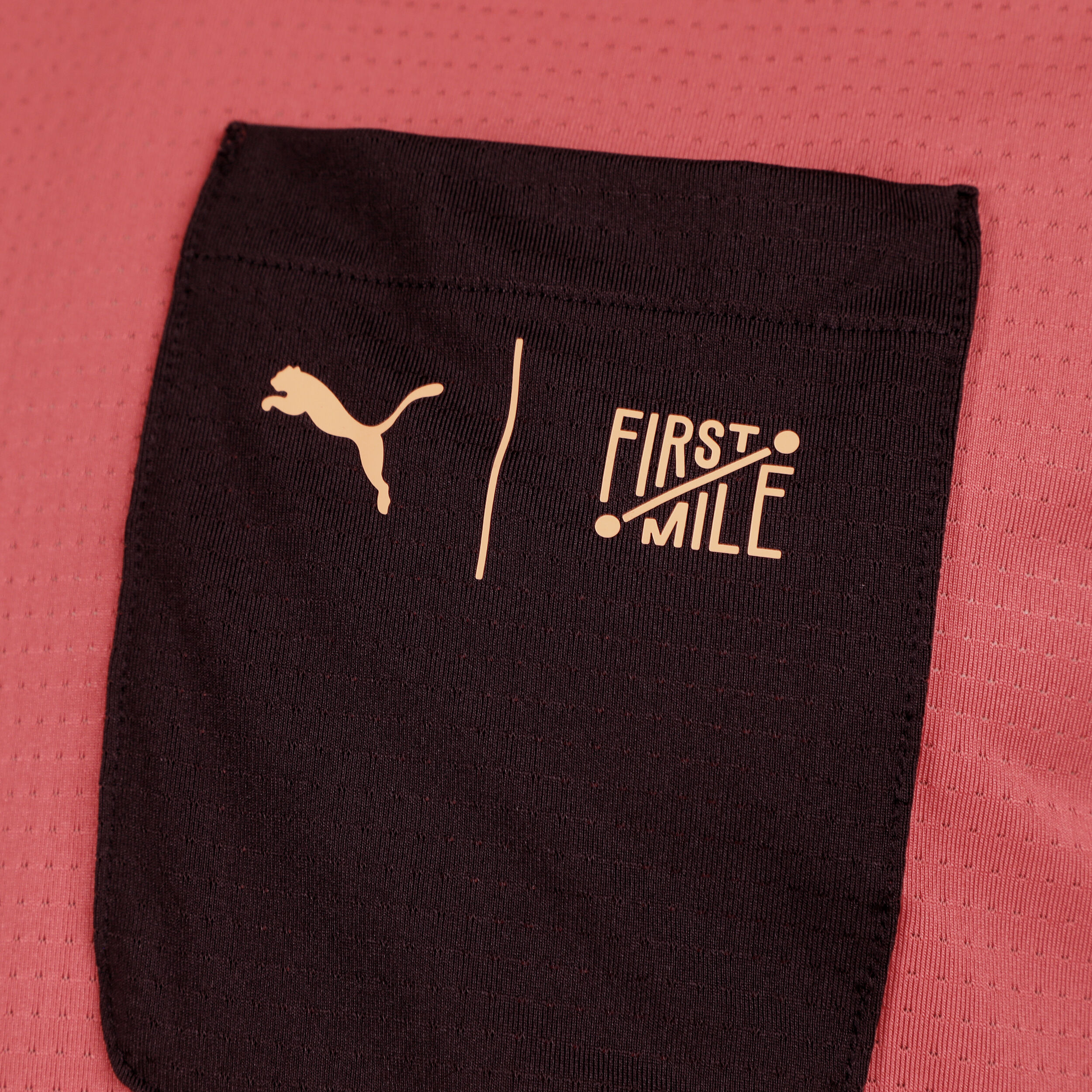 First Mile Laufshirt Herren - Rot