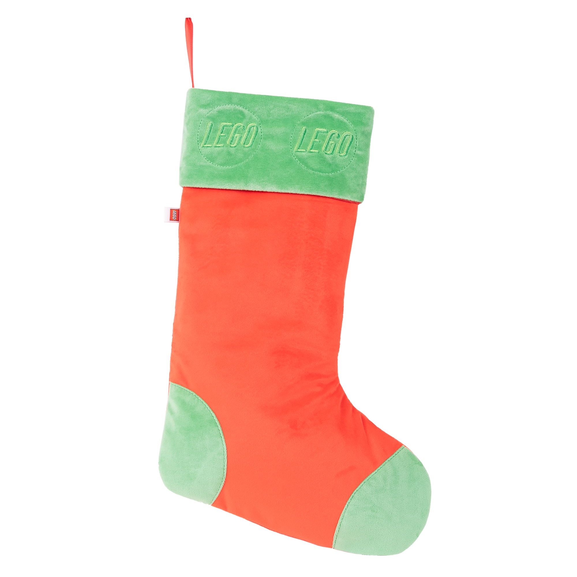 Weihnachtsstrumpf mit grünem Stein 5006357