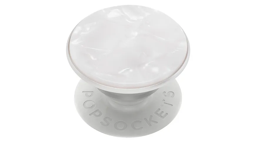 PopSockets PopGrip Acetate Pearl White