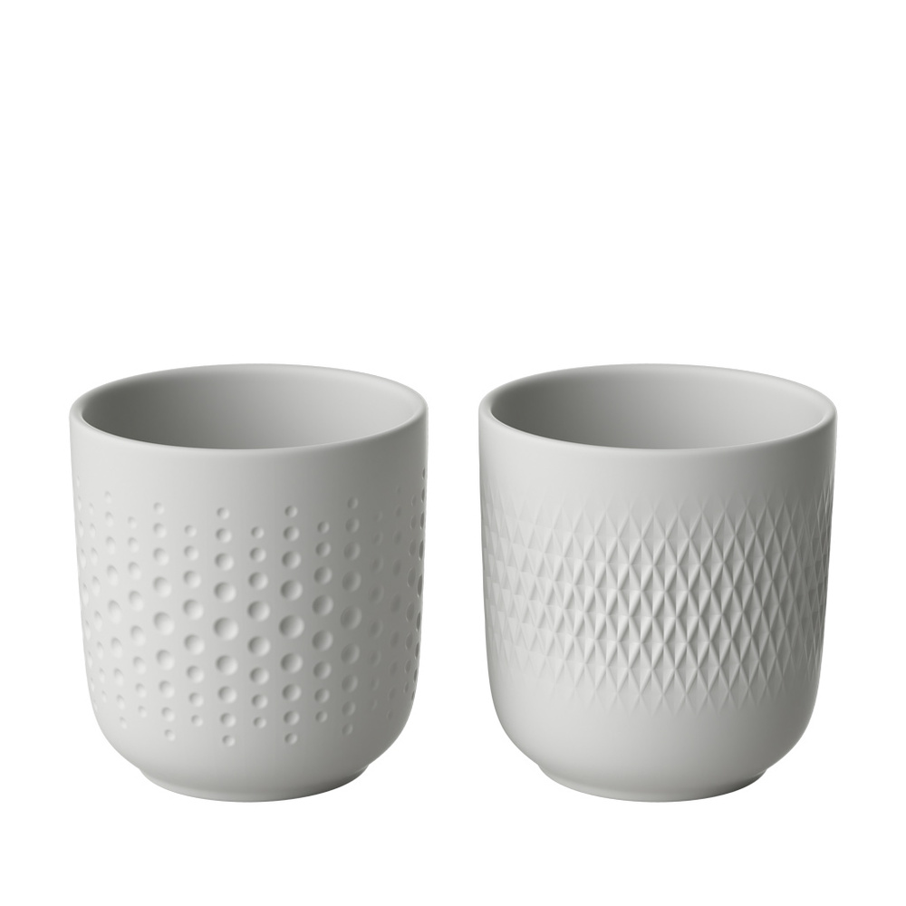 Villeroy & Boch Mug set 2pcs. Manufacture Collier blanc Tasse