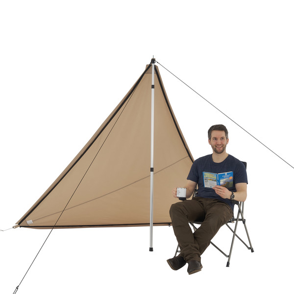 VERBINDBARES SONNENSEGEL TC-ZIP-PROTECT CANVAS SINGLE - Tarp
