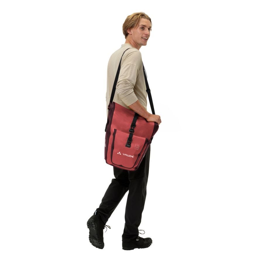 Aqua Back Plus Single Fahrradtasche, recyceltes Hauptmaterial