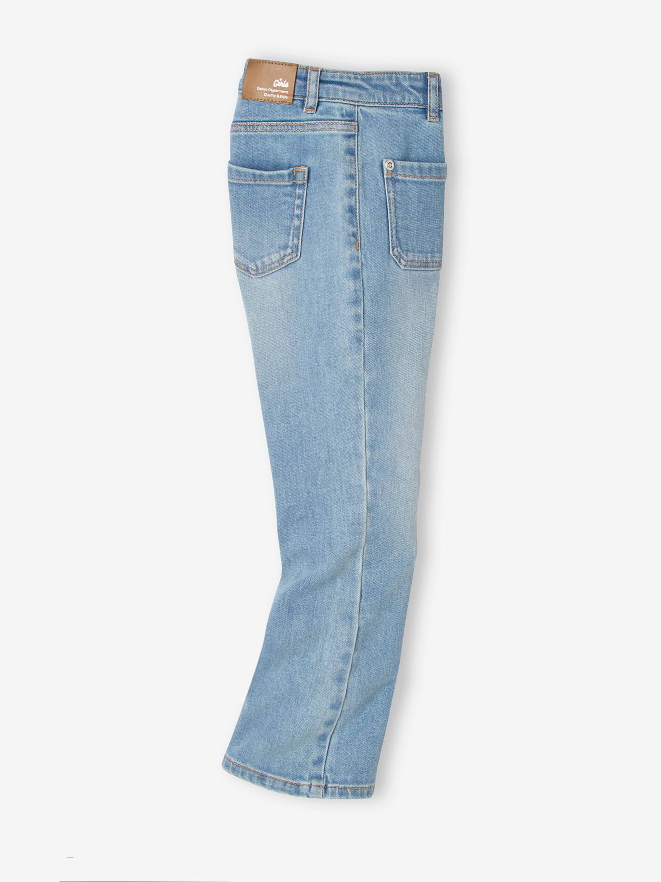 Jean flare fille double stone