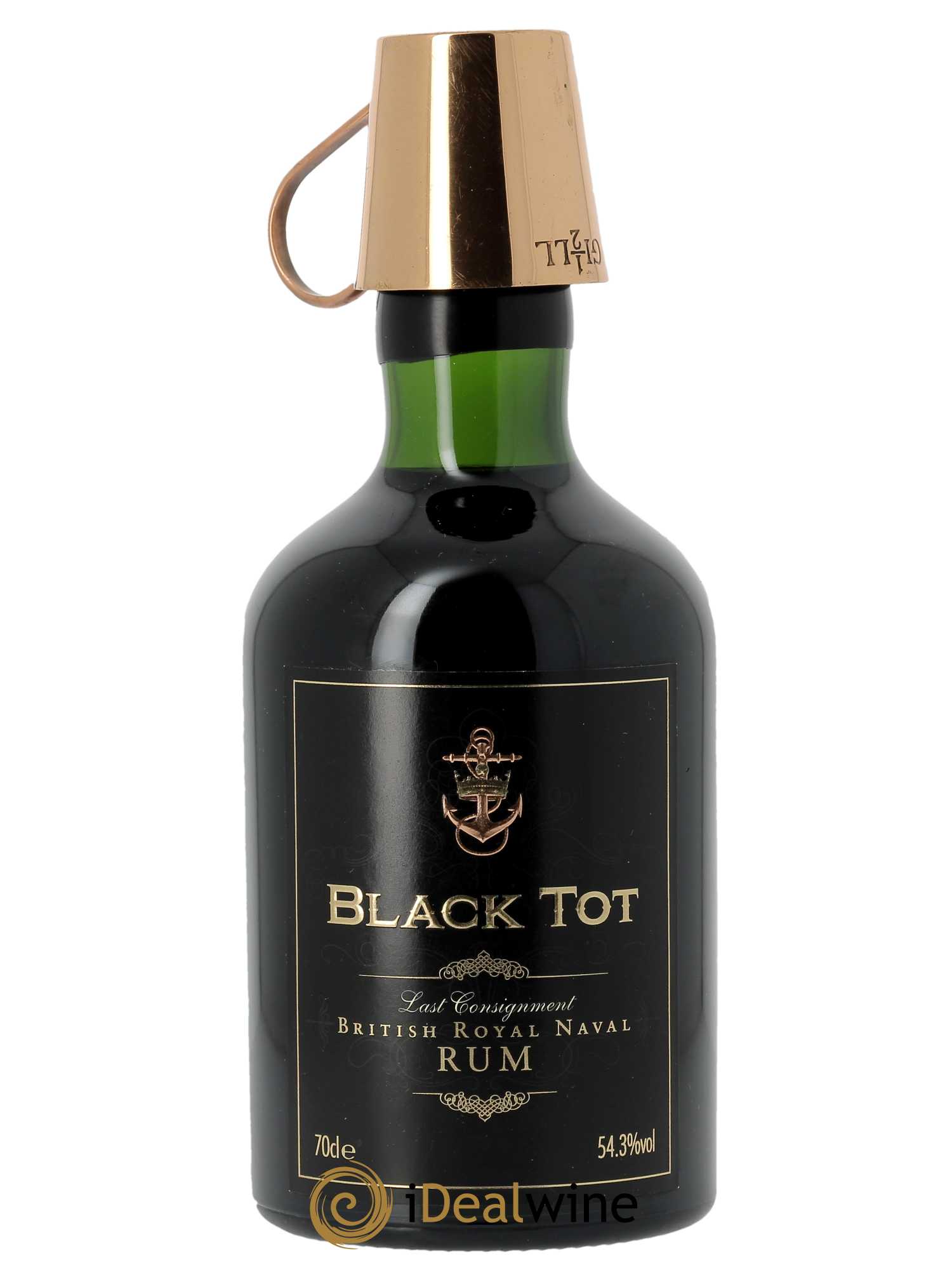 Rhum Black tot Last consignment (70cl)  - Lot de 1 Bouteille