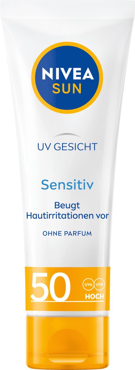 Sonnencreme Gesicht sensitiv LSF 50, 50 ml