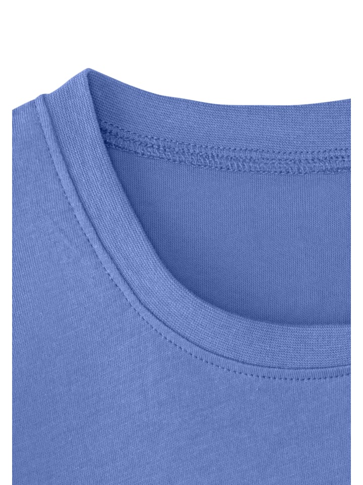 Buffalo Pyjama in blau / gemustert günstig kaufen 122/128