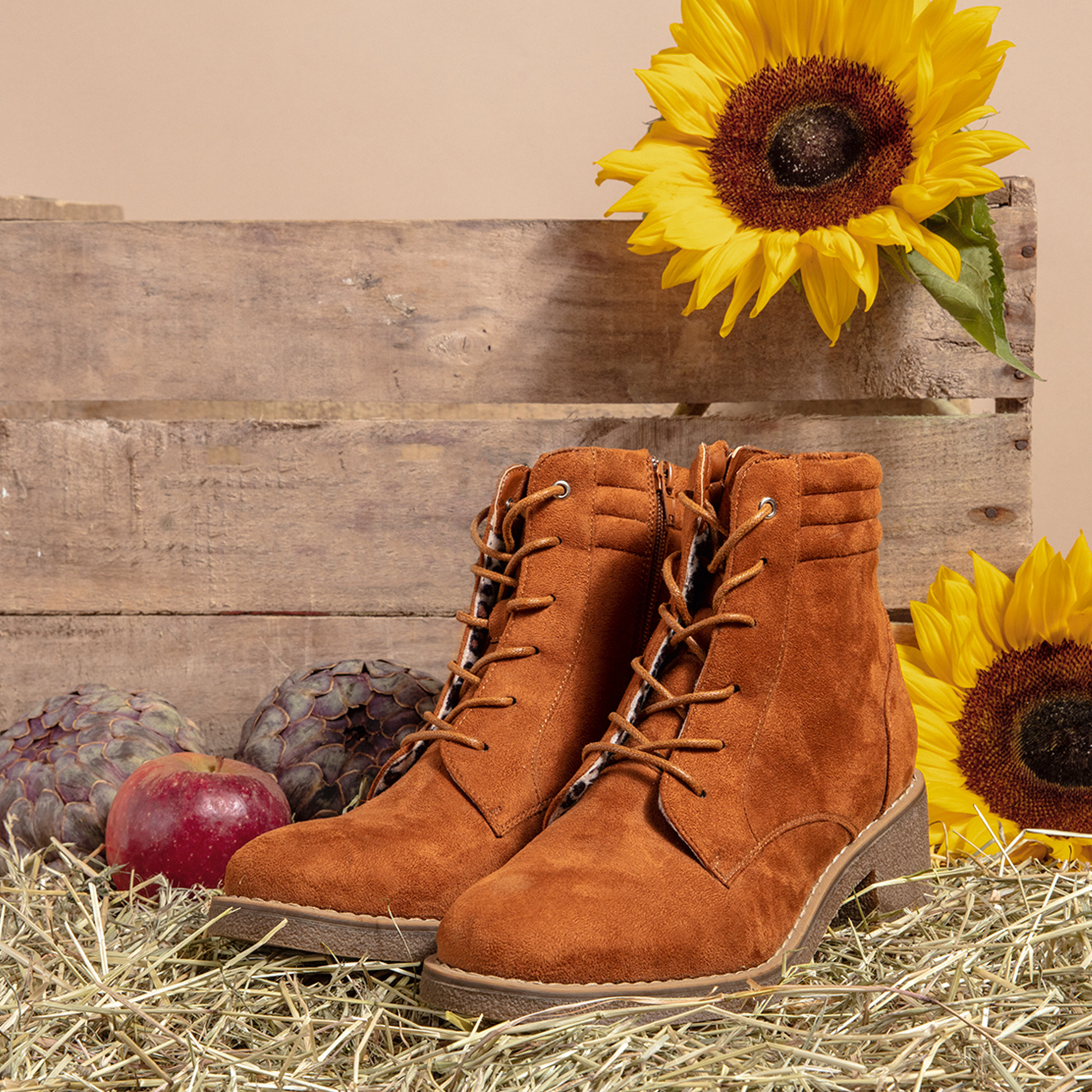 Bottines à talons marron femme | La Halle