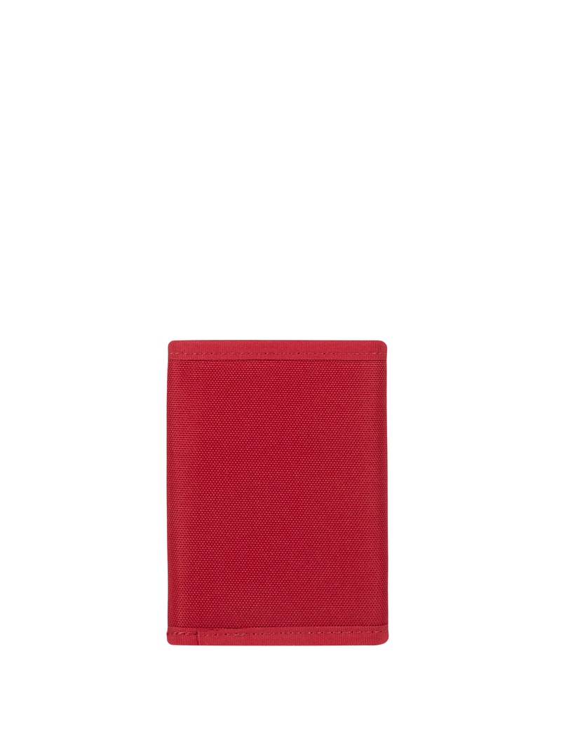 Portemonnaie mit Logo in rot