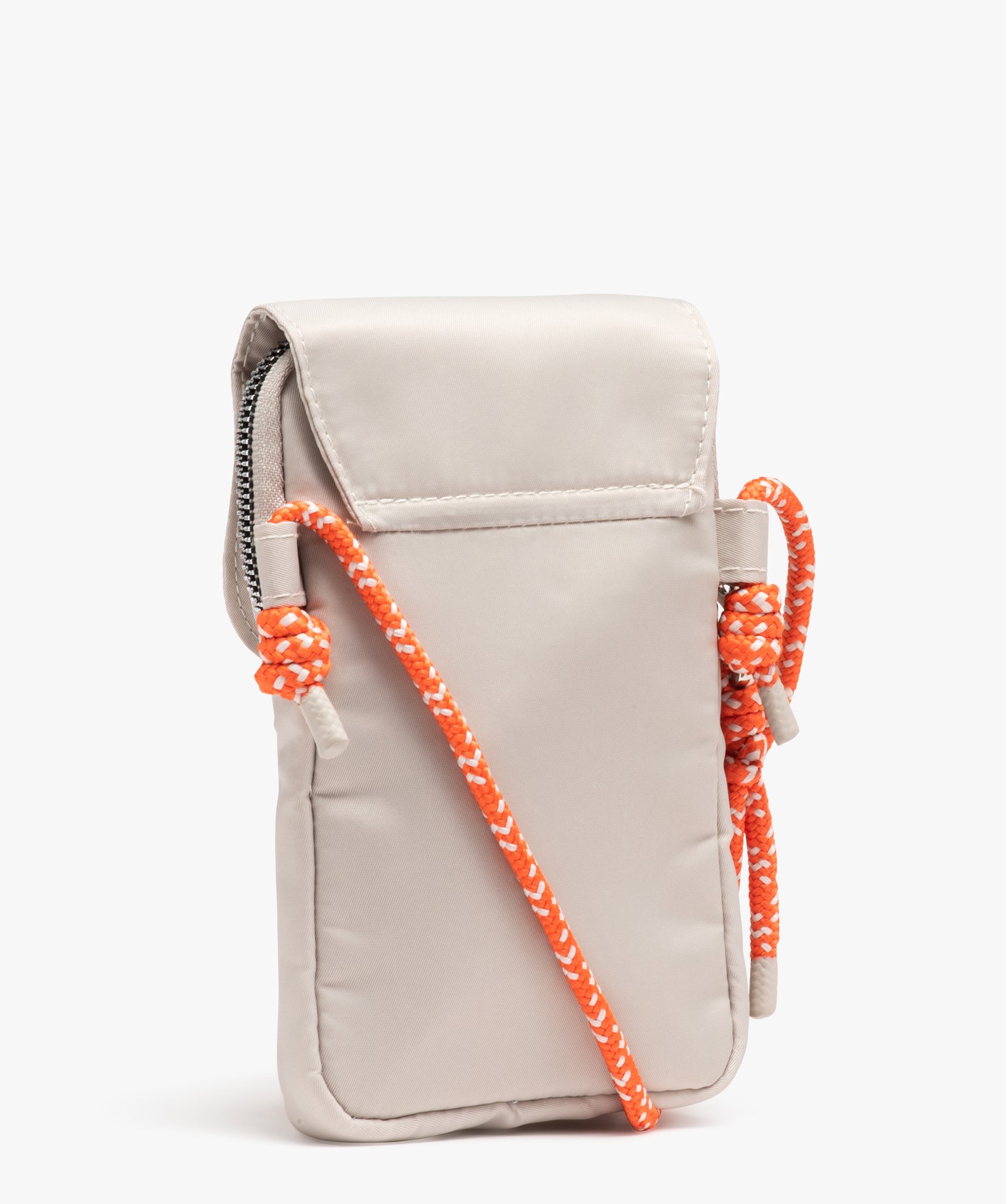 Pochette en toile avec anse cordon fille beige | GEMO