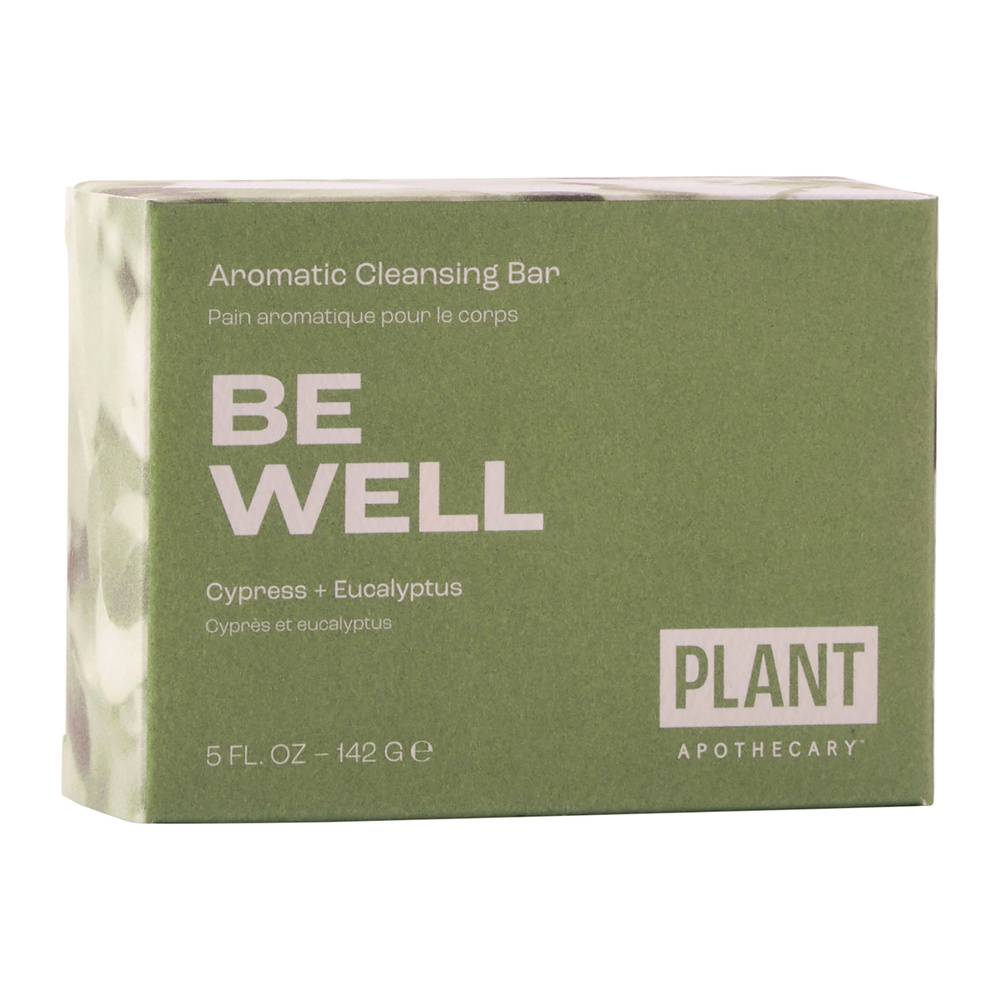 plant apothecary Be Well Aromatic Bar Soap Pain aromatique pour le corps