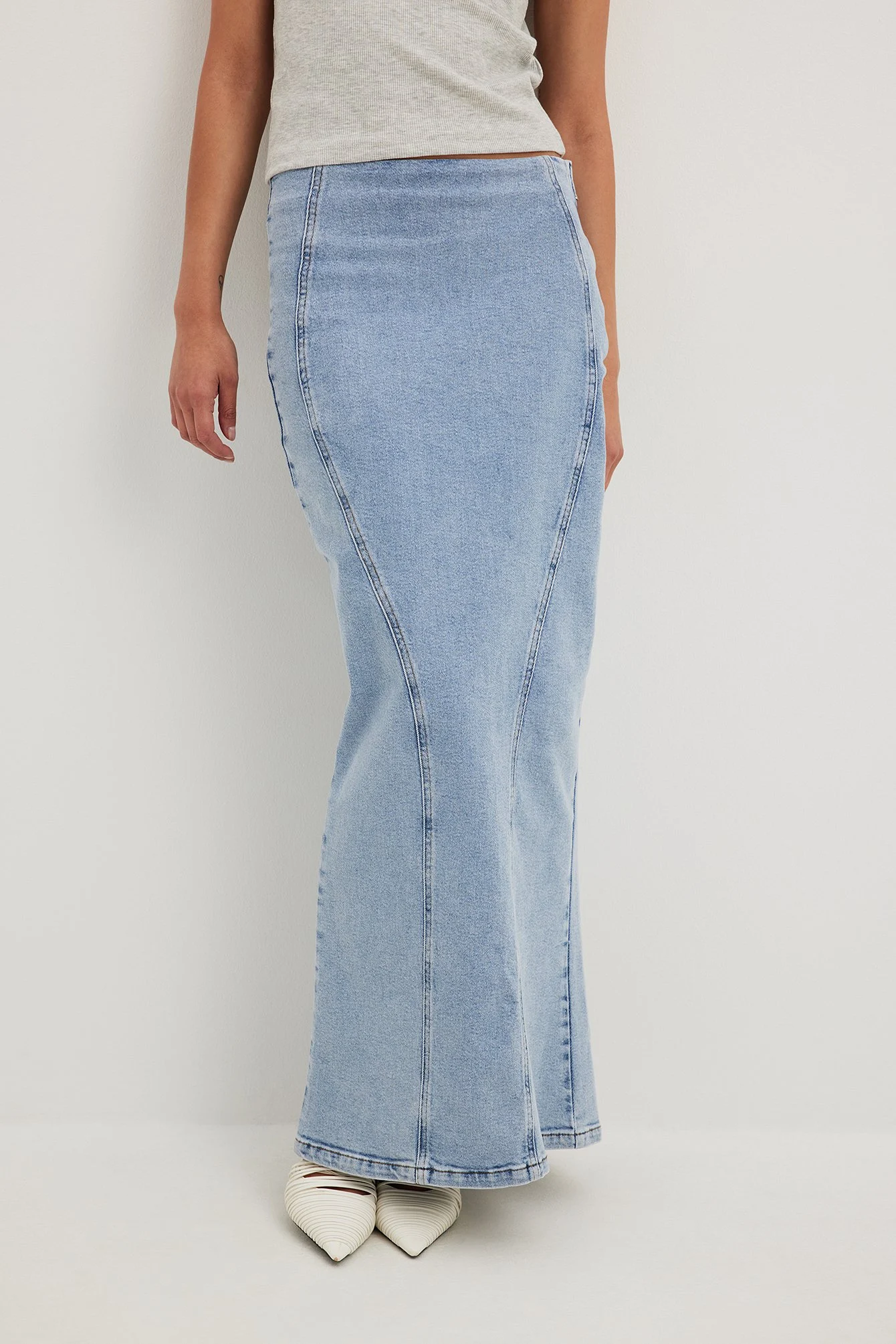 Denim Maxirock