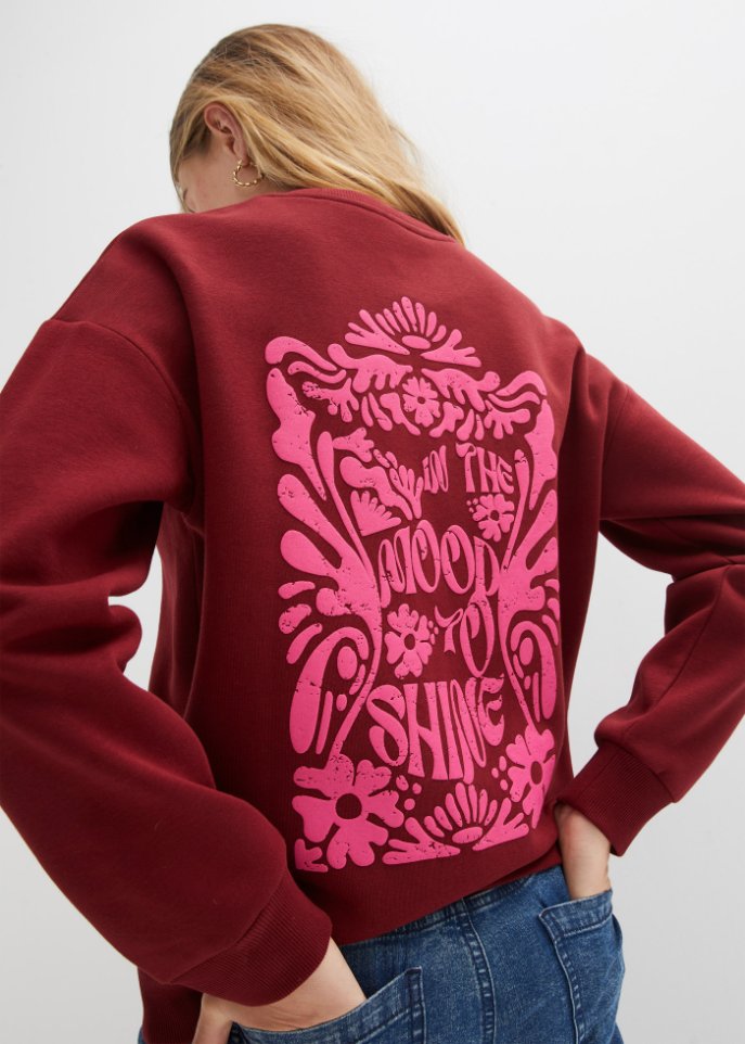 Sweatshirt mit Druck