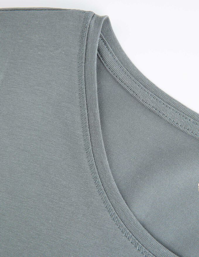 Langarmshirt - Rundhals-Ausschnitt