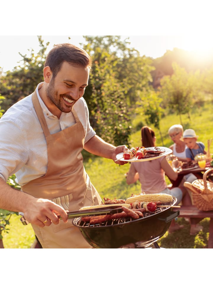 relaxdays Kugelgrill in Schwarz günstig kaufen onesize