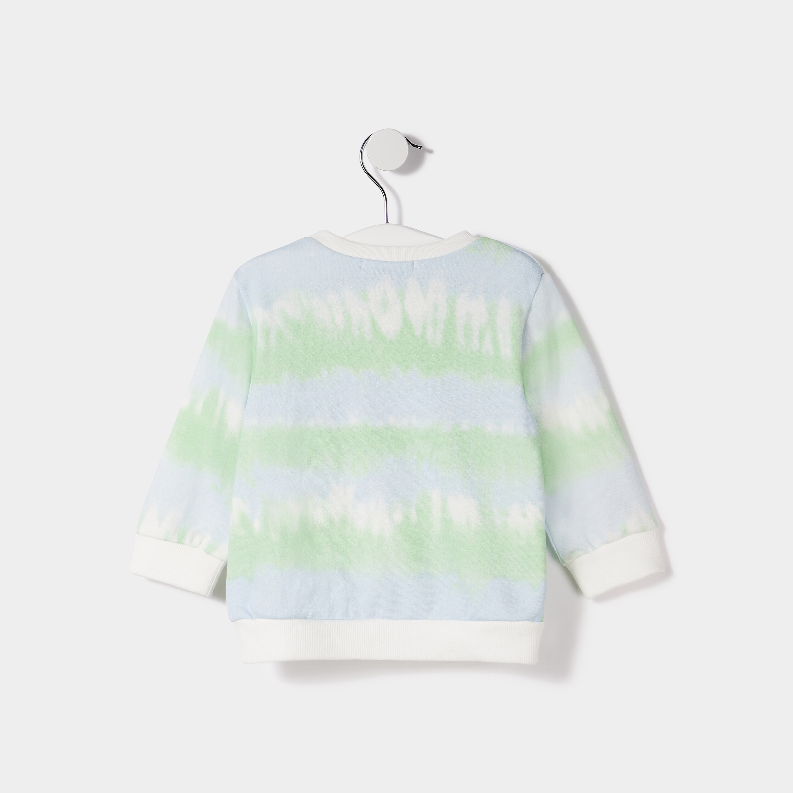 Ensemble 2 pièces sweat pantalon Creeks vert bébé garçon | La Halle
