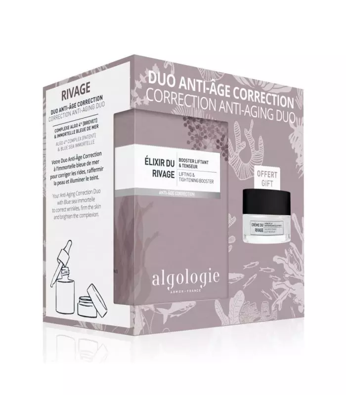 ÉLIXIR DU RIVAGE Coffret Duo Elixir du Rivage 30ml + Crème du Rivage 15ml
