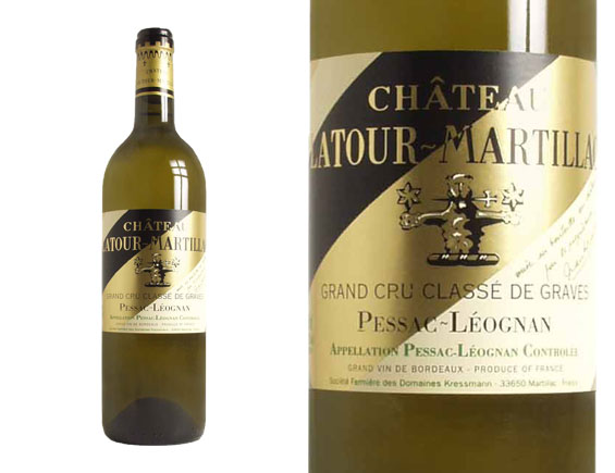 Château Latour Martillac Blanc 2012 Bordeaux Pessac-Léognan