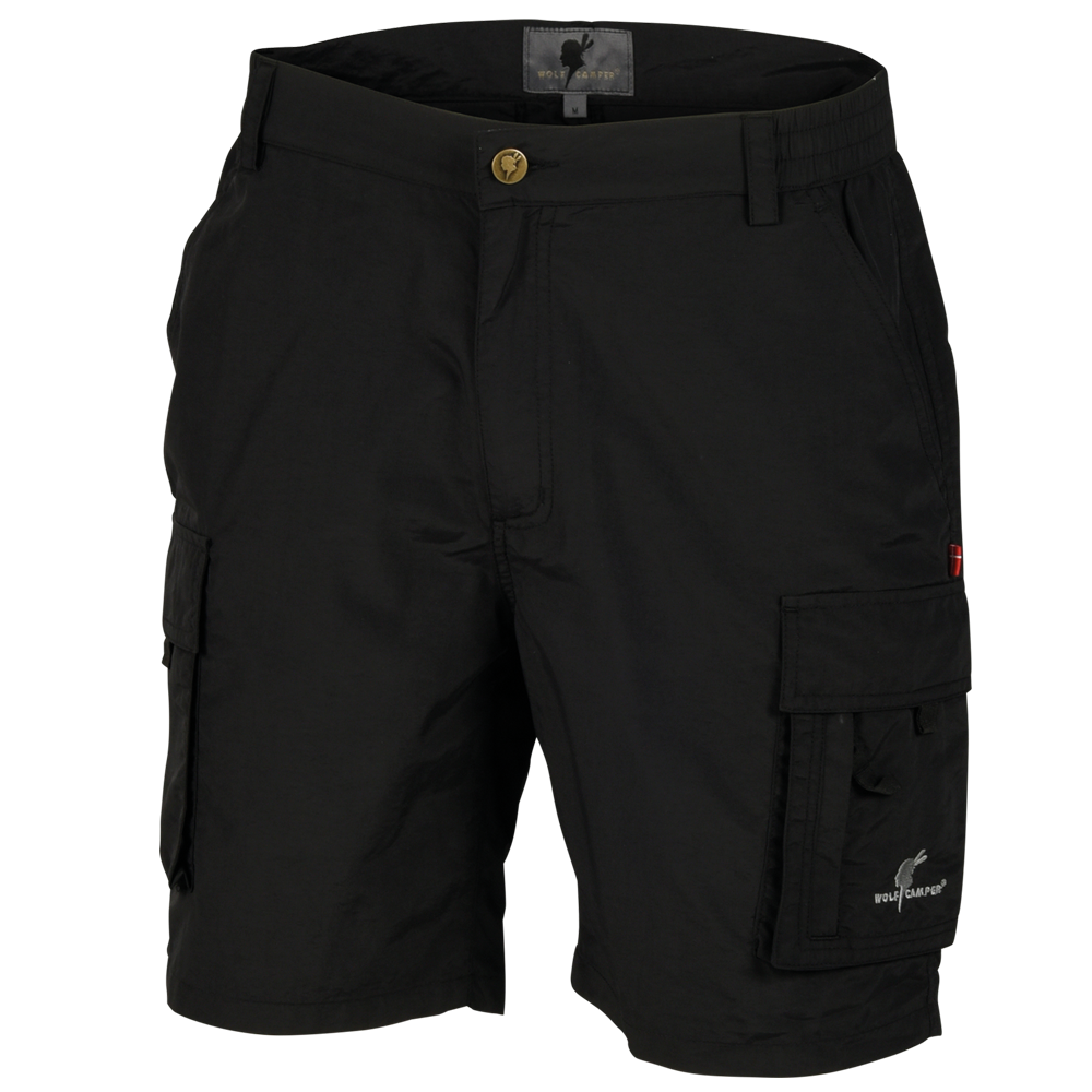 Wolf Camper Java Black Herrenshorts