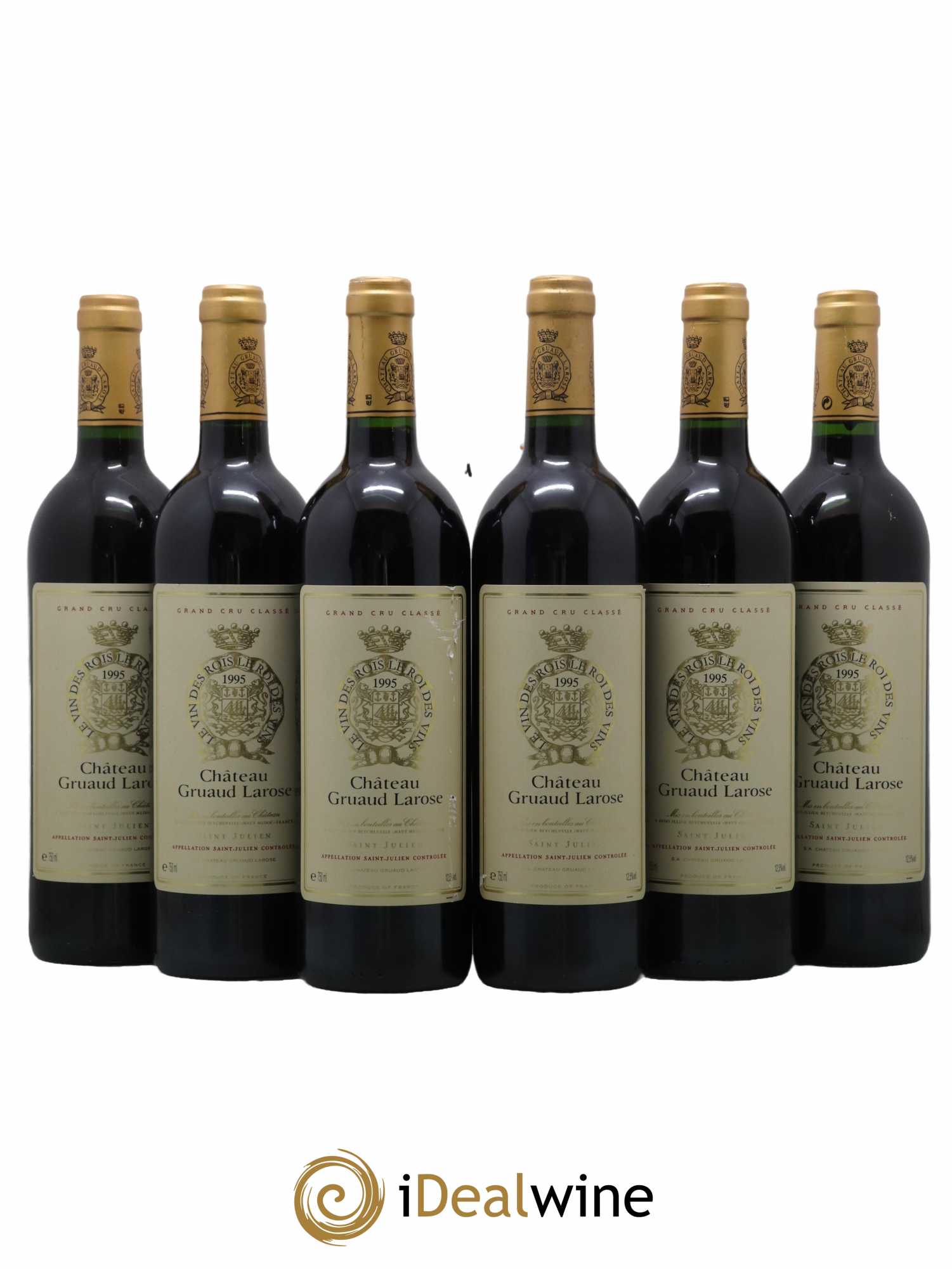 Château Gruaud Larose 2ème Grand Cru Classé  1995 - Lot de 6 Bouteilles