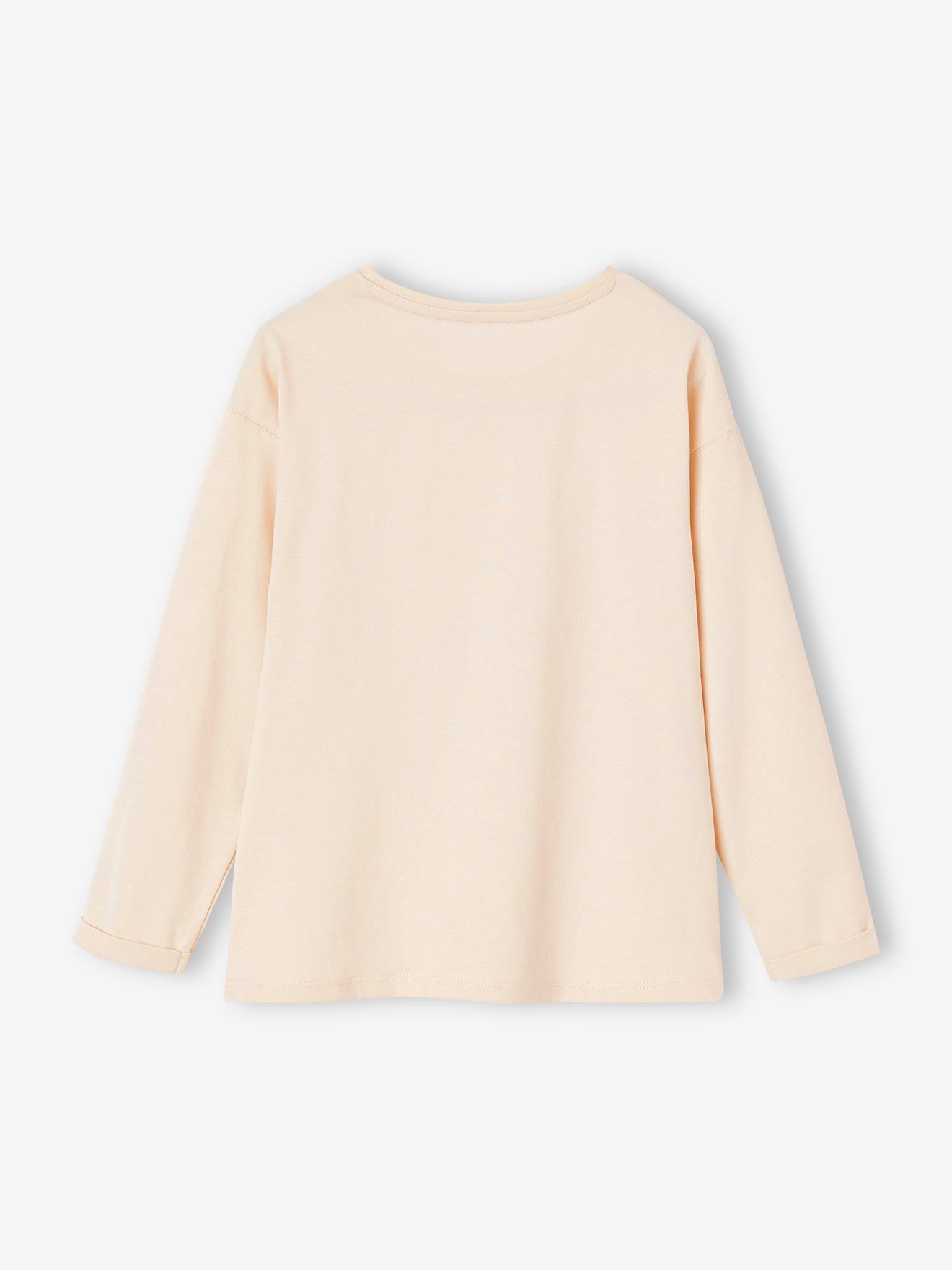 Vertbaudet Mädchen Shirt mit Motiv - weiß