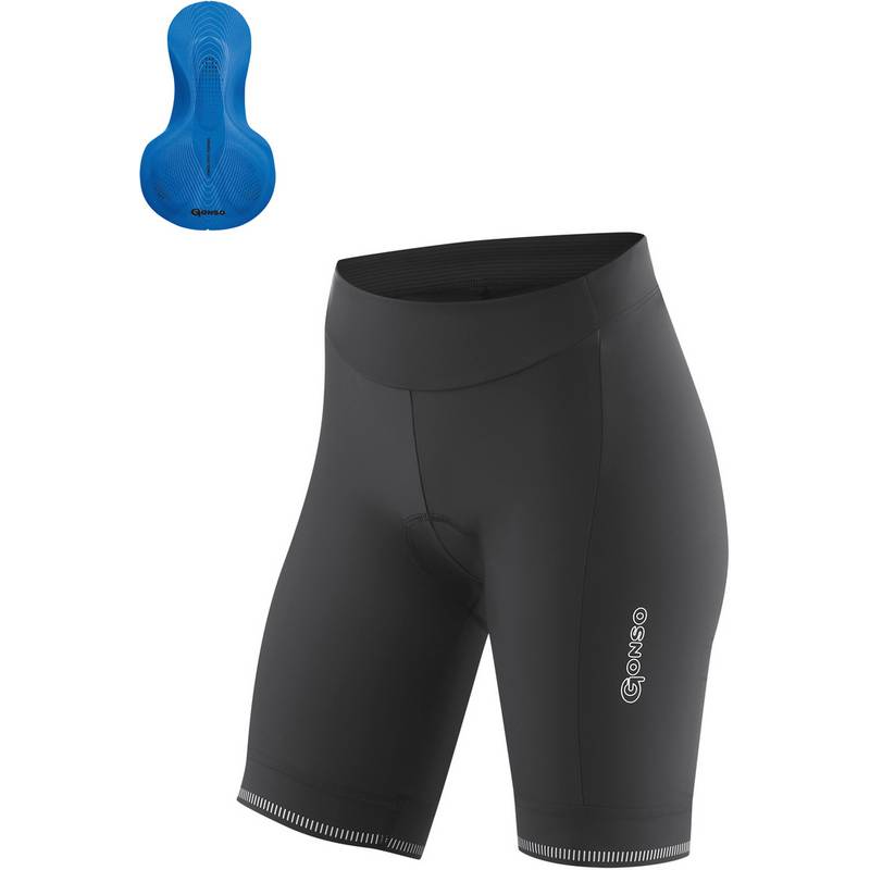 Gonso SITIVO aufrechte Sitzposition Fahrradtights Damen