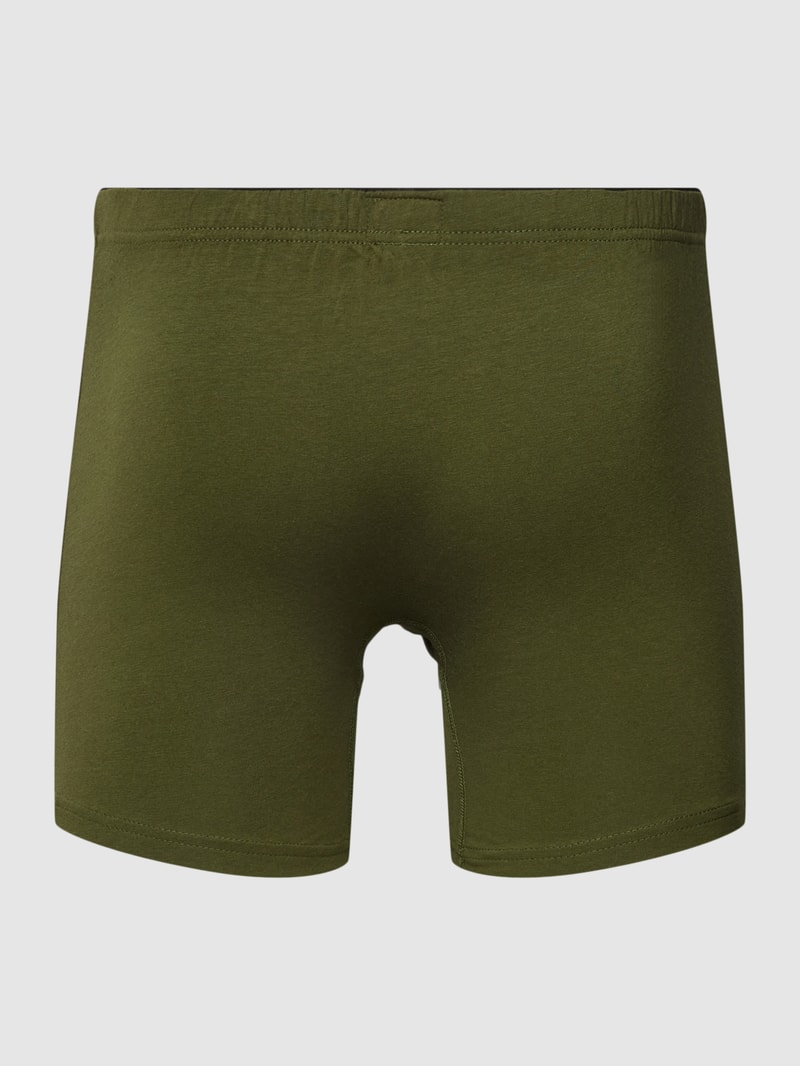 Trunks mit Label-Detail Modell 'LASTIC' im 2er-Pack in grün