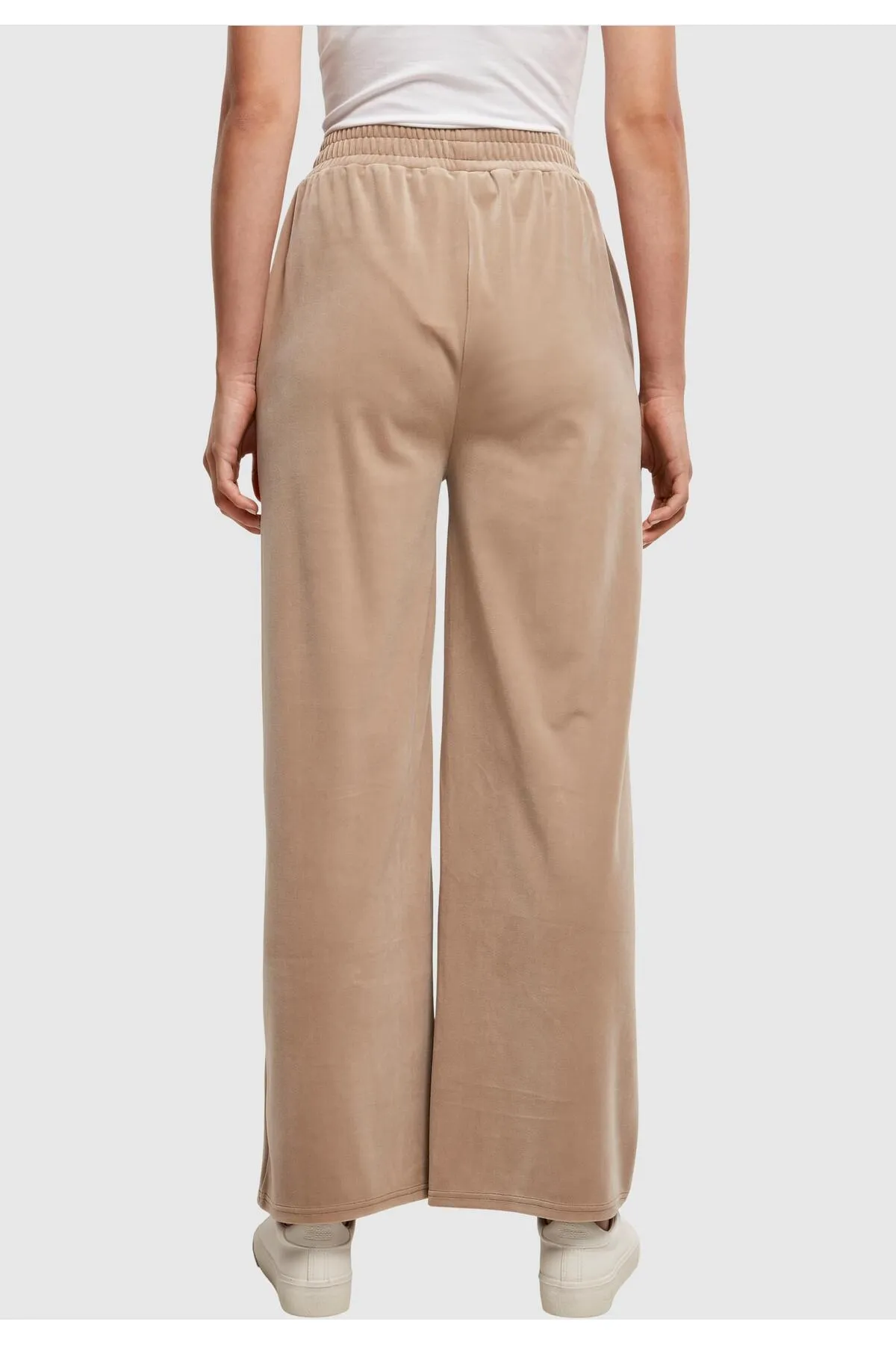 Urban Classics  Damen Sweatpants mit geradem Bein und hoher Taille