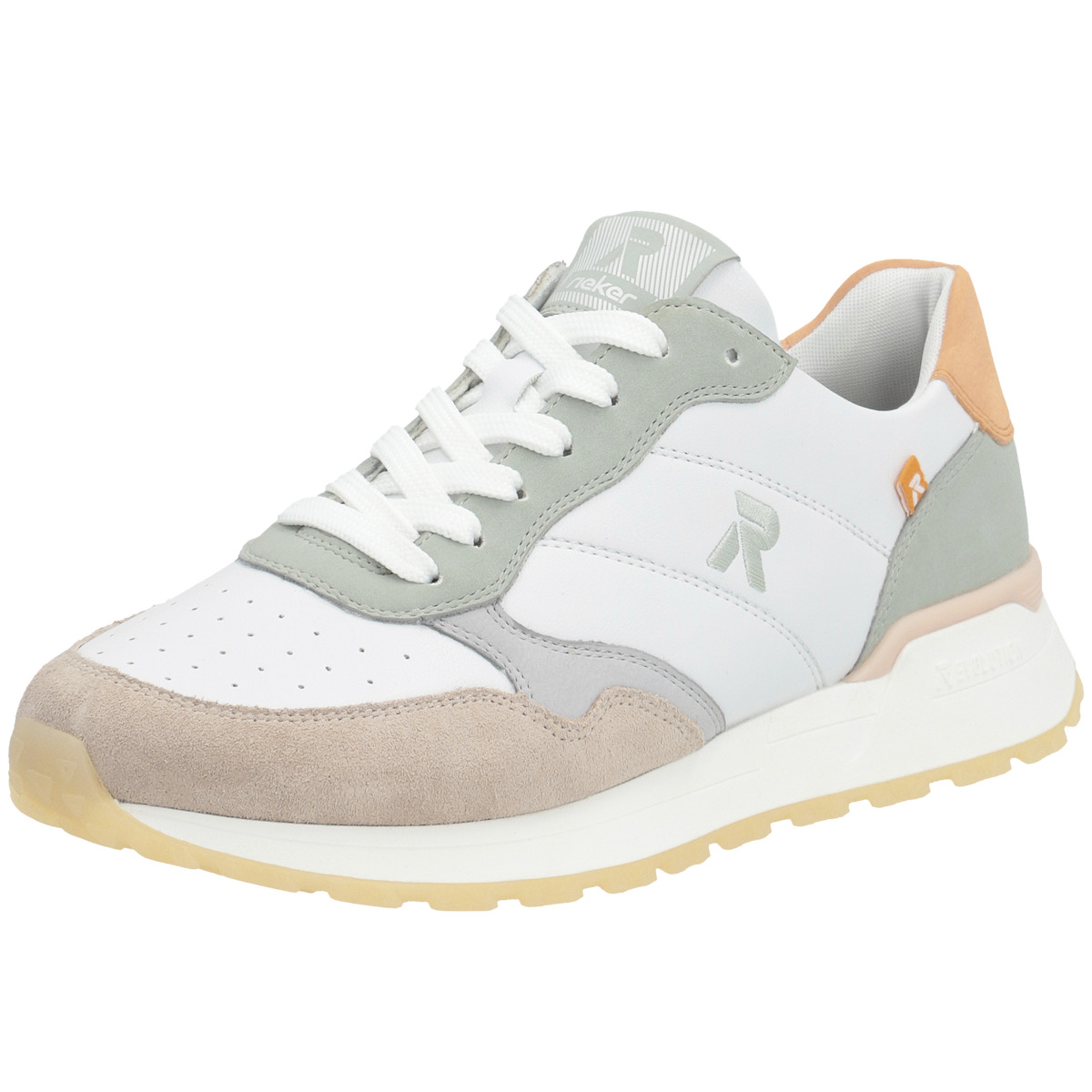 Rieker EVOLUTION W0608 Sneaker Low weiss