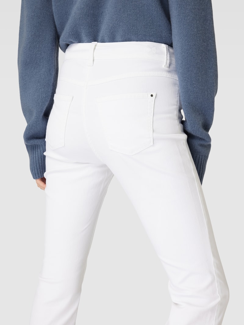 Jeans im 5-Pocket-Design Modell 'DREAM' in weiss