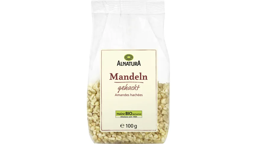 Alnatura Bio Mandeln, gehackt 100 g