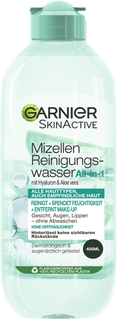 Garnier Mizellen Reinigungswasser All-in-1 Aloe
