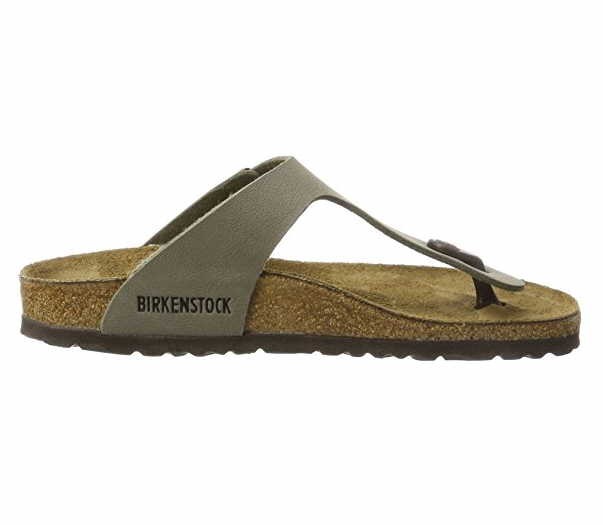 BIRKENSTOCK Zehentrenner grau Gizeh