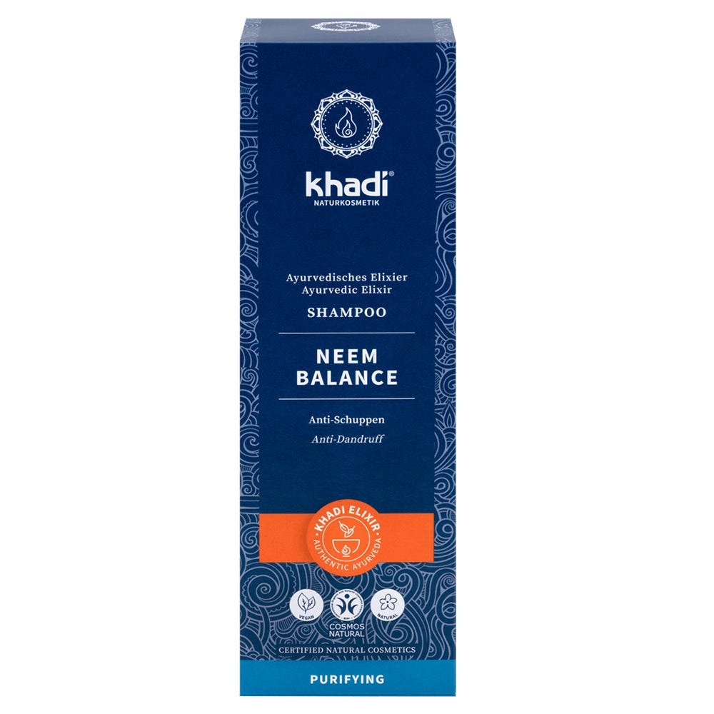 Khadi Ayurvedic Elixir Shampoo Neem Balance 200 ml