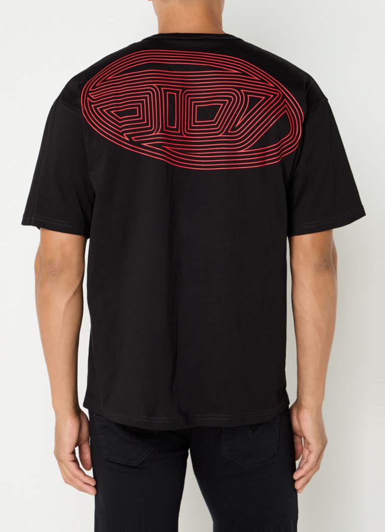 Diesel T-Boxt-K18 T-shirt with logo and backprint